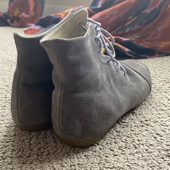 Shoe the Bear boots - grey suede size 10 / 41 - Picture 5 of 10